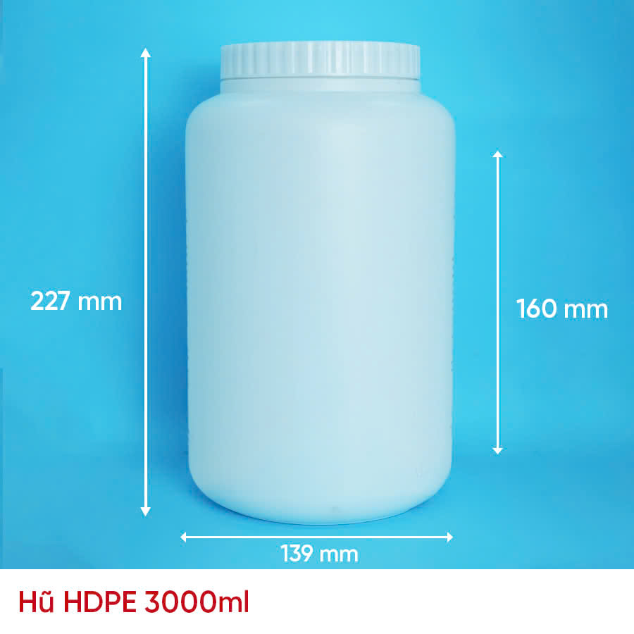 HŨ HDPE 3000ML