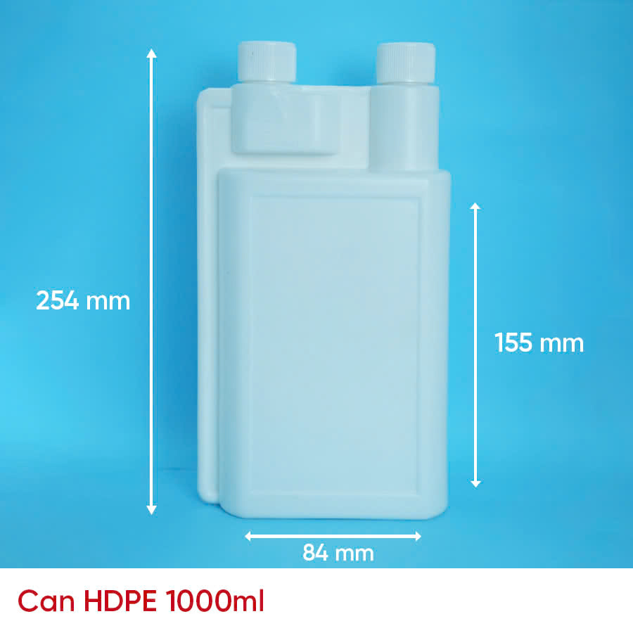 CAN HDPE 1000ML